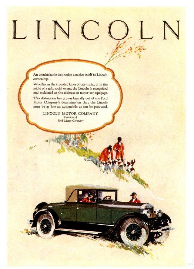 1926 Lincoln 8